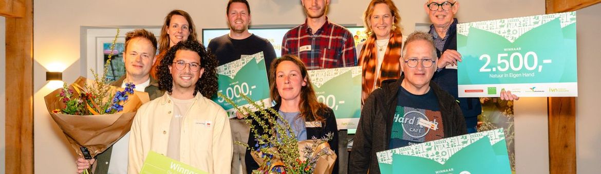 Winnaars Natuur in Eigen Hand en De Hommel 2026