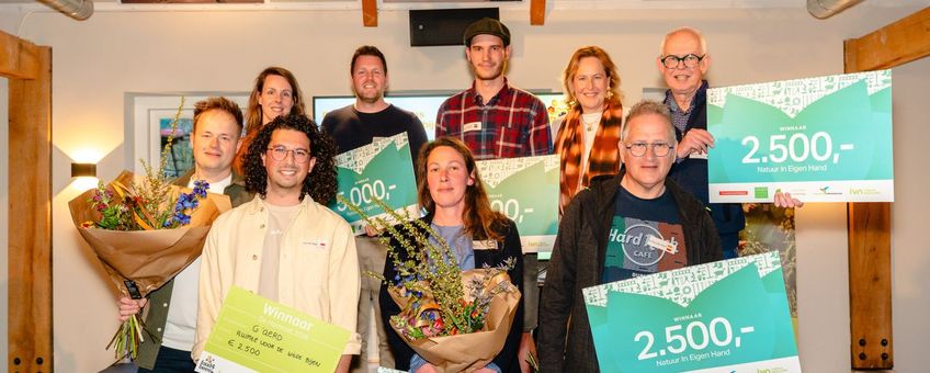 Winnaars Natuur in Eigen Hand en De Hommel 2026
