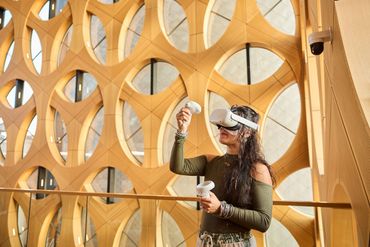 VR-experience bij Naturalis Nights