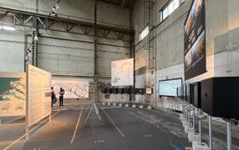 Tijdens de Internationale Architectuur Biënnale Rotterdam maakt de tentoonstelling Systems of Support het concept Meegroeien met zeespiegelstijging zichtbaar met kaarten, artistieke kijkdozen en film.