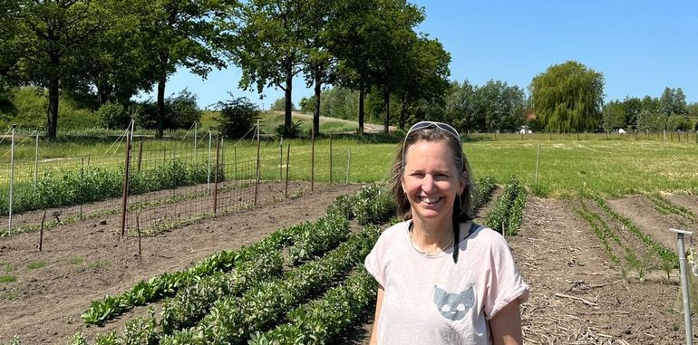 Dieneke op het Nieuwe Land 