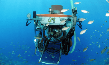 Submersible used during the expedition