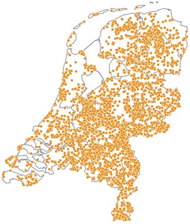 Waarnemingen oranjetipje 2019