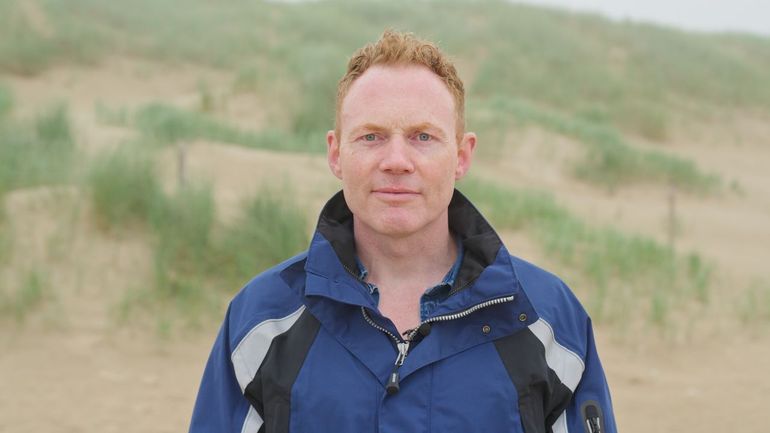 Oscar Bos, ecoloog bij Wageningen Marine Research