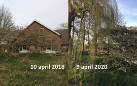 Sierkers Bennekom op 10 april 2018 en 9 april 2020