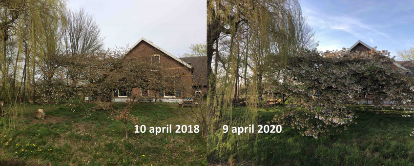 Sierkers Bennekom op 10 april 2018 en 9 april 2020