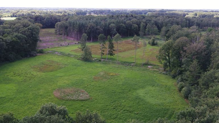 De Ronde Weiden voor de afgraving 