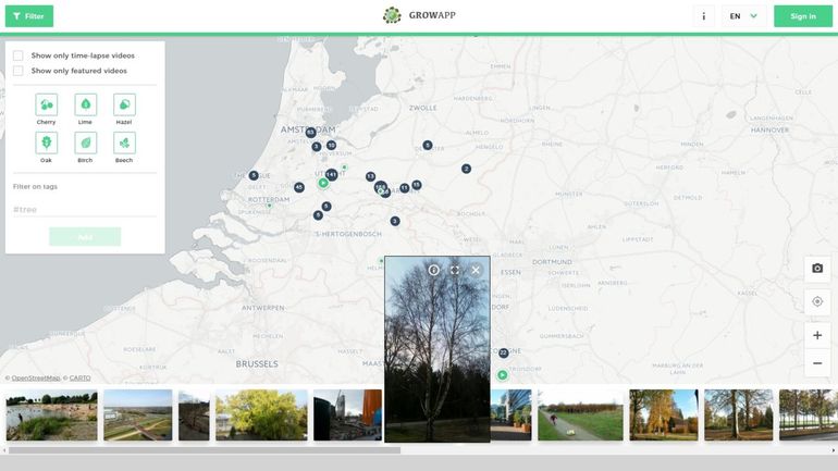 Screenshot www.growapp.today