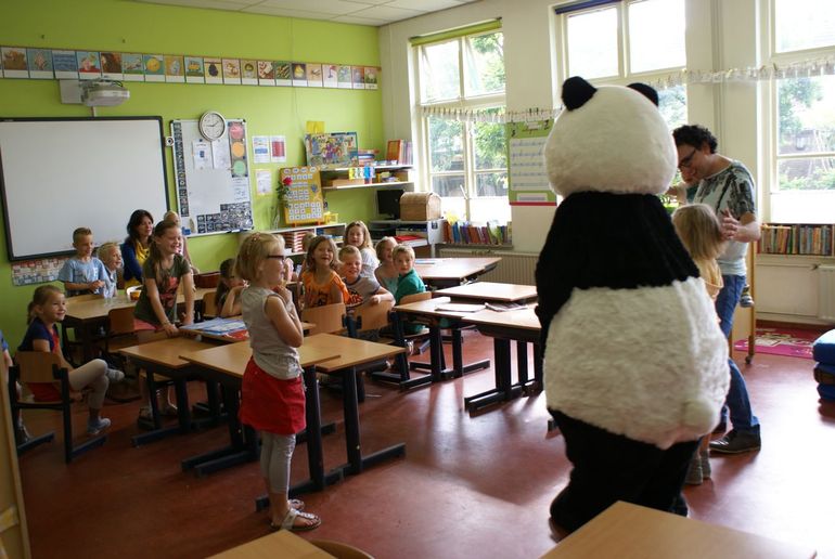 Panda op school