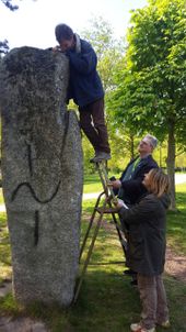 Lichenoloog André Aptroot haalt alles uit de kast om de soortenlijst van Frankendael compleet te krijgen