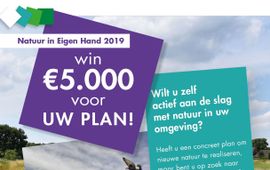 Flyer Natuur in eigen hand