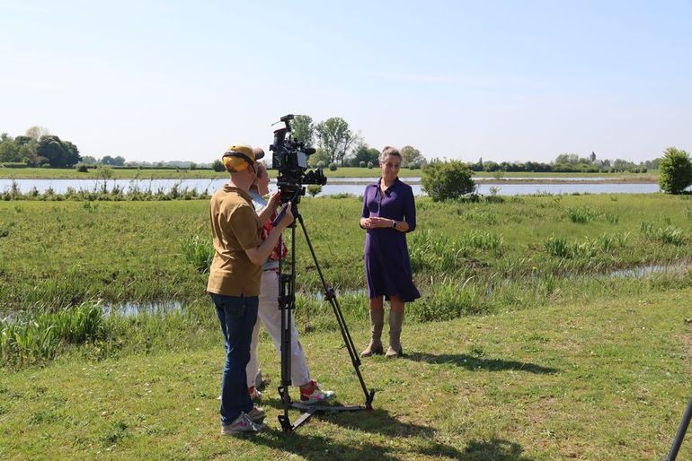 Opname met Liz van Duin in de Vreugderijkerwaard