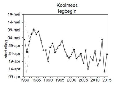 Legbegin van de koolmees