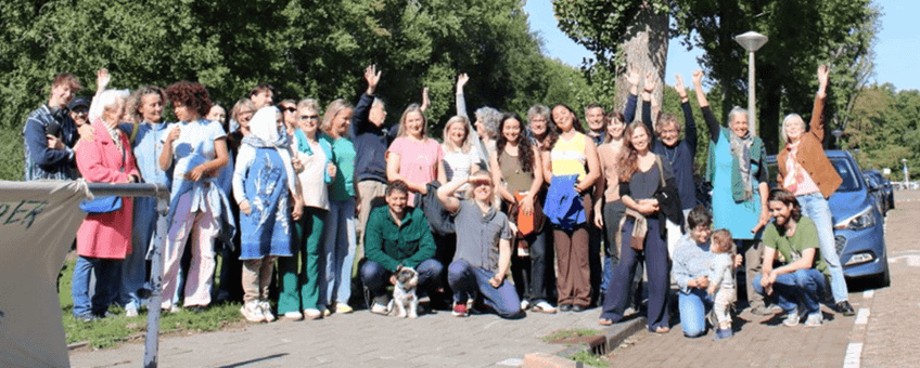 (Bijna) alle mensen die zich hebben ingezet voor de bomen langs de Postjeskade: “We hebben het met z'n allen gedaan”.