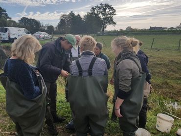 Uitleg over de aangetroffen waterplanten in een watergang