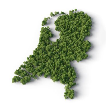 Nederland in het groen