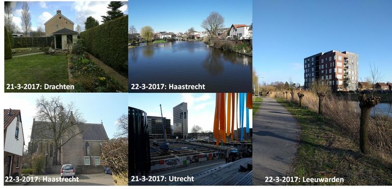 Diverse locaties in de GrowApp