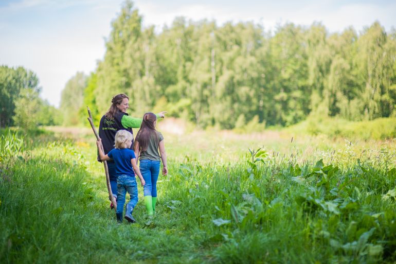 IVN-excursie in de natuur