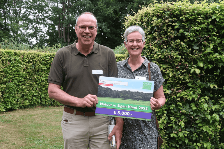 Winnaars Natuur in Eigen Hand Johan en Gerrie Martens van de Hemelrijksche Hoeve