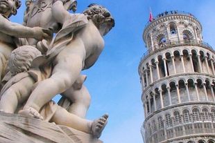 Italie toren van Pisa