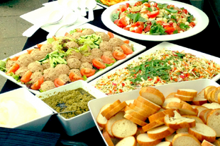 Diner buffet aan huis