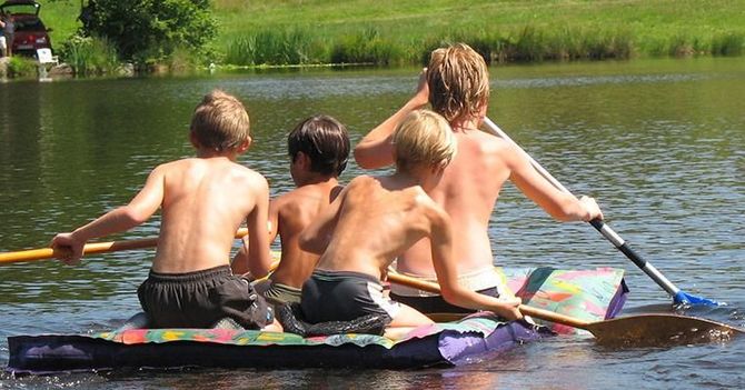 Actieve zomervakantie Creuse eenoudergezinnen