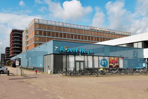 Nieuwe gevel parkeergarage