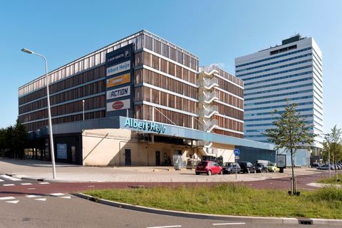 Nieuwe gevel parkeergarage