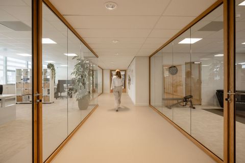 Fris en open kantoor voor Qwintess