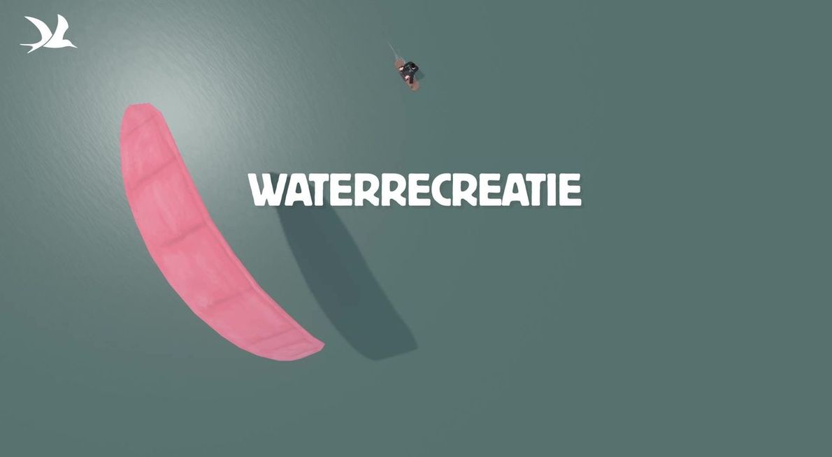 Videostill animatievideo waterrecreatie
