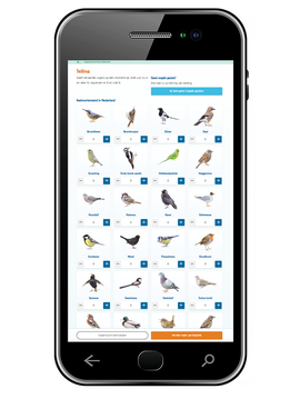 wep-app MijnTuinvogeltelling