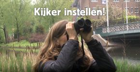 Kijker instellen