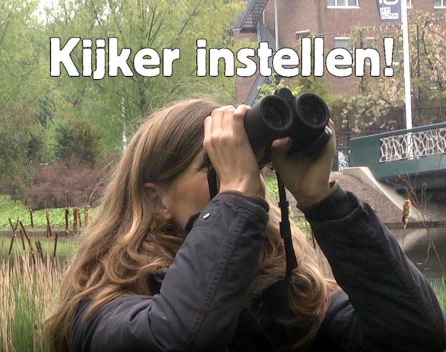 Kijker instellen