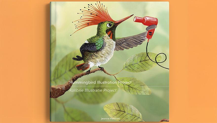 Cover boek Kolibrie Illustratie Project / Jeanne Mechels