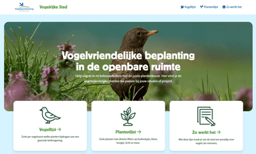 vogelvriendelijke stad