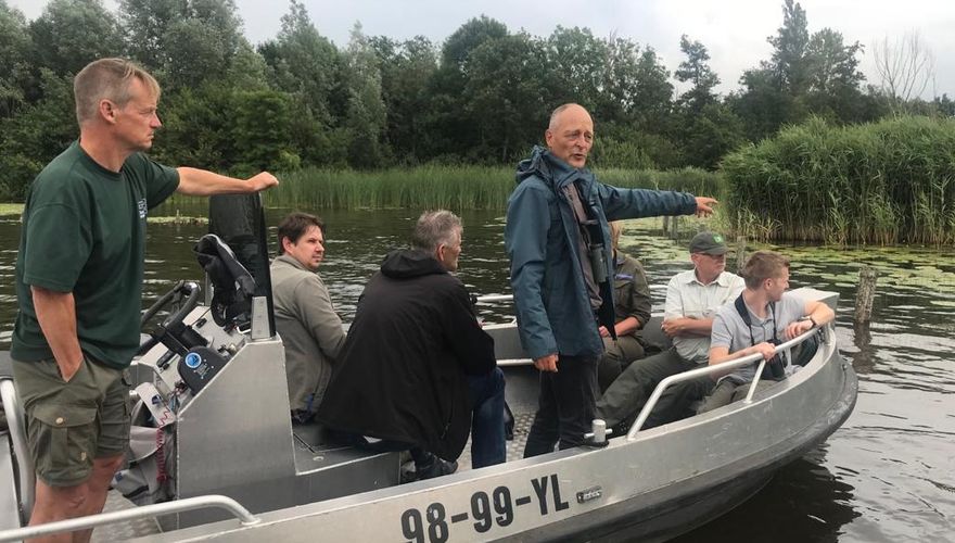 Excursie grote karekiet Loosdrechtse Plassen / Nico Korporaal