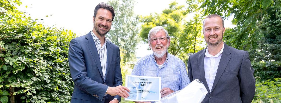 Uitreiking Gouden Lepelaar Wim Smeets / Fred van Diem