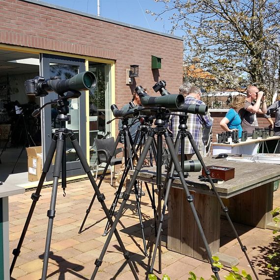 Verrekijkershow Wadden Vogelfestival