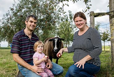 Weidevogelboeren Saskia en John Joha / Fred van Diem