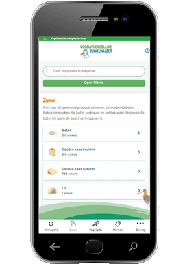 App vogelvriendelijke zuivelwijzer