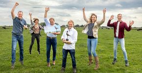 Uitreiking Goude Grutto Klaas de Lange / Fred van Diem