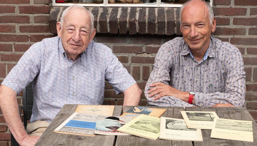 De broers Jacob (L) en Wim Brussee (R) / Hans Peeters