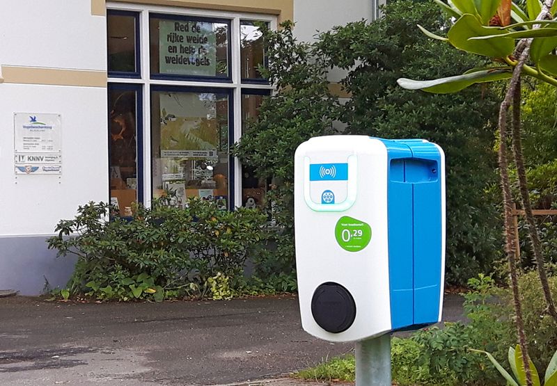 Oplaadpunt auto Vogelbescherming