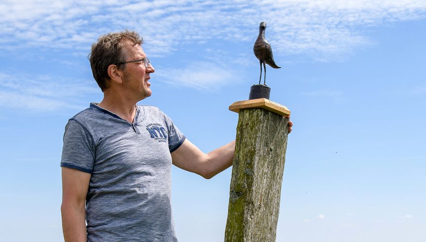 Egbert Zordrager met Gouden Grutto 2020 / Lars Soerink