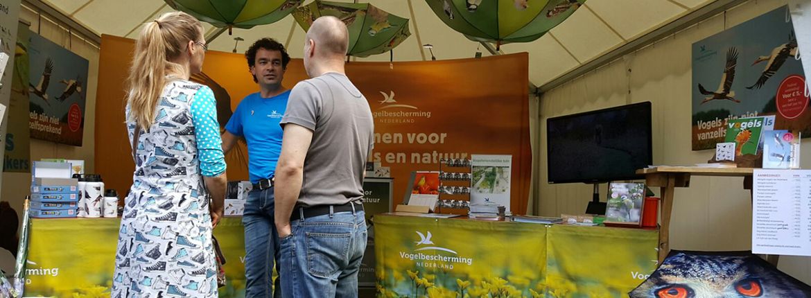 Promotiestand vrijwilligers