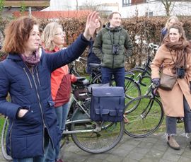 Werkbezoek van raadsleden in Utrecht