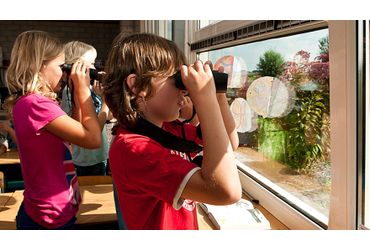 Vogels kijken op school/ Janko van Beek