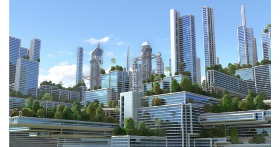 stad van de toekomst / shutterstock