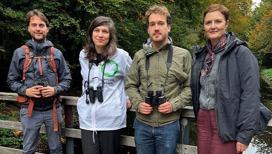Vogelen met Ines Kostić van Partij voor de Dieren