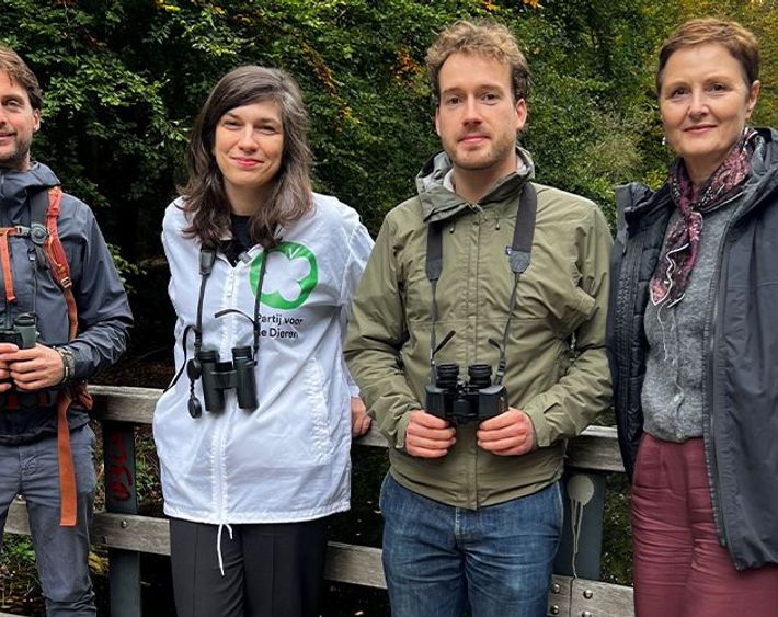 Vogelen met Ines Kostić van Partij voor de Dieren
